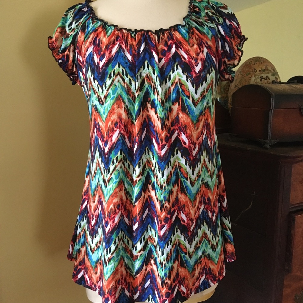 Bundle of 3 only please. cute colorful maternity top!